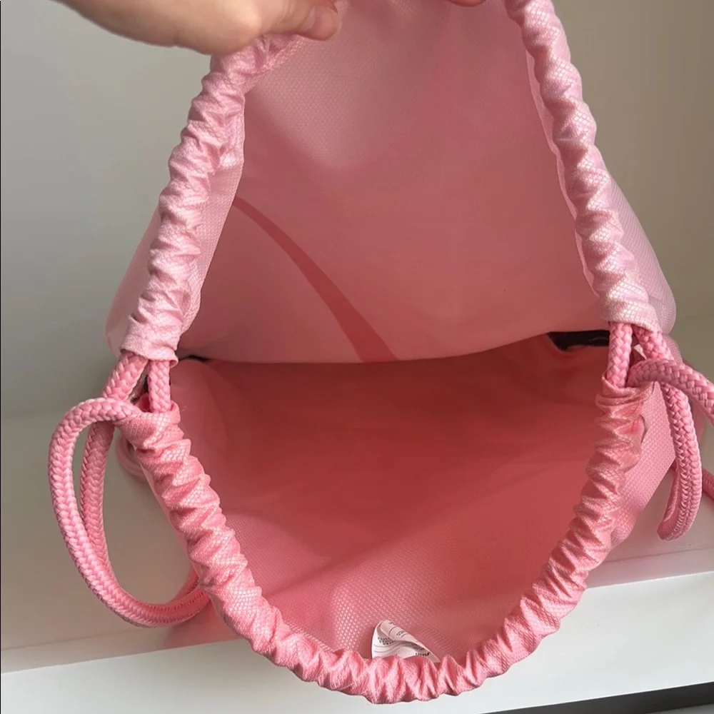 Nike Pink Drawstring Backpack - Picture 3 of 4